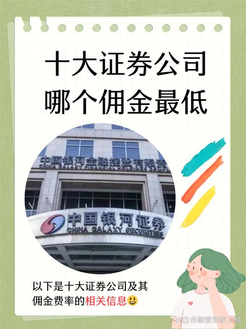 低佣金券商排名：华泰、中信、国泰君安，哪家费率更优惠？