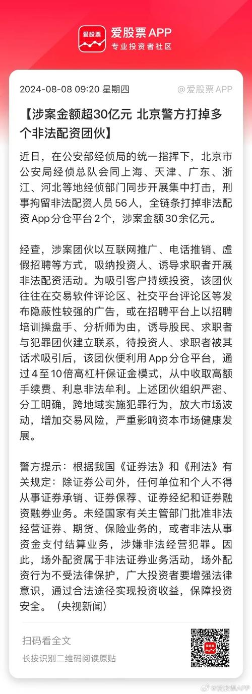 场外配资非法证券业务_期货配资合法吗_非法配资打击行动
