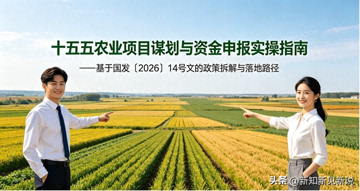十五五农业项目资金申报实操指南，如何做好项目资金申报